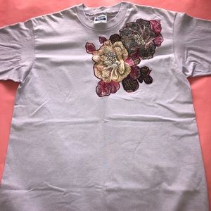 Vintage Custom Flower T-Shirt